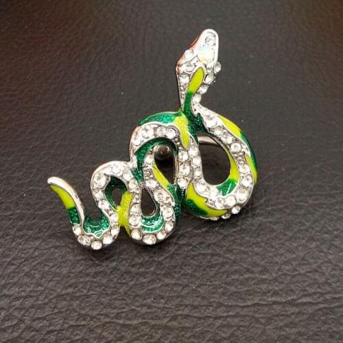 Green zircon snake belly barbell navel piercing jewelry for women stainless medical steel animal body piercing jewelry goth