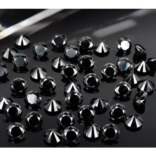 100pcs 4mm Crystal Brilliant Cuts Round Shape Cubic Zirconia Beads Zirconia Stones Perfect For Jewelry Making Decorations