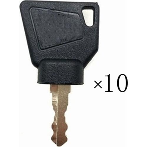10x Key For JCB Heavy Equipment Ignition Key OEM 701/45501 331/26790 333/Y1374
