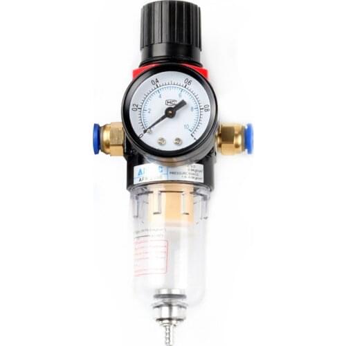 AFR-2000 Air Pressure Regulator Water Separator Trap Filter Airbrush Compressor with Fittings Joint