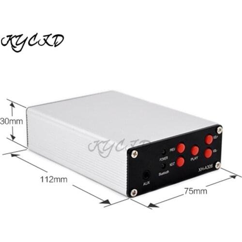 TPA3116D2 Bluetooth 5.0 Audio Amplifier 50W*2 Class D Digital Power AMP Stereo Sound System 3.5mm AUX For Home Theater XH-A306