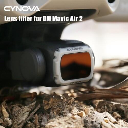 CYNOVA for DJI Mavic Air 2 Lens Filter Set UV CPL NDPL ND 4 8 16 32 64Gimbal Camera Lens Filter for Mavic air2 Drone Accessories