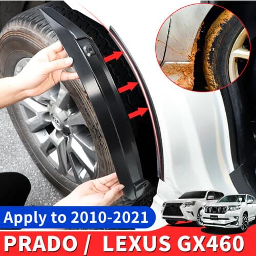Toyota Land Cruise Prado 150 Rear Wheel Fender Lining Fender Door Gap Fender Modification Accessorie 2010 2013 2015 2017 2018