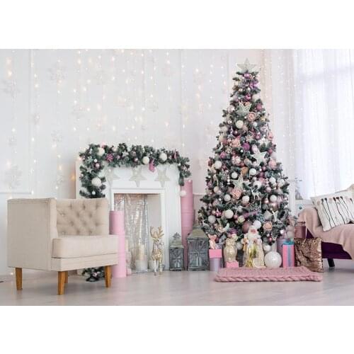 Mehofond Christmas Photography Backdrop Christmas Decoration Photo Background Birthday Party Backdrop Photocall Photo Studio