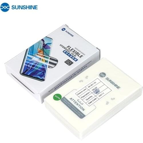 50pcs Sunshine SS-057B Hydrogel Anti-blue Light Film Screen Protector For SS-890C Automatic Repair of Minor Scratches