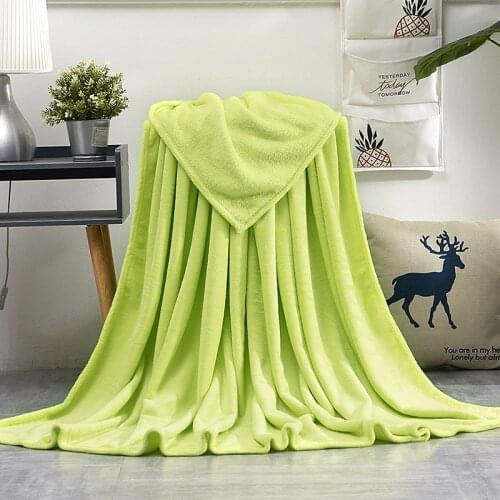 Summer Blankets On The Bed Coral Fleece Blanket For Sofa Queen King Single Size Soft Plaids New 2021 Hot Sale