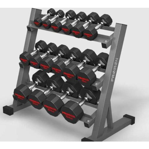Rubberized Dumbbells 52/60/70/128/132/ 142/196kg Set Commercial Private Studio Fitness Equipment