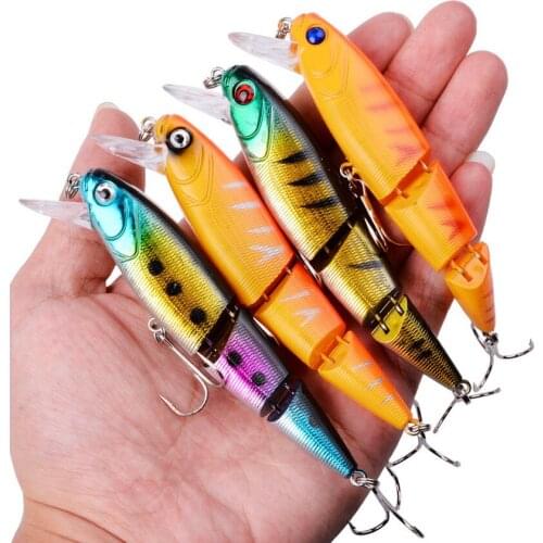 Japan Best Selling Baits Wobblers 115mm 15g Pike Minnow Sea Fishing Lure Bait 3D Eyes Strong Hooks Lures for Sea Fishing