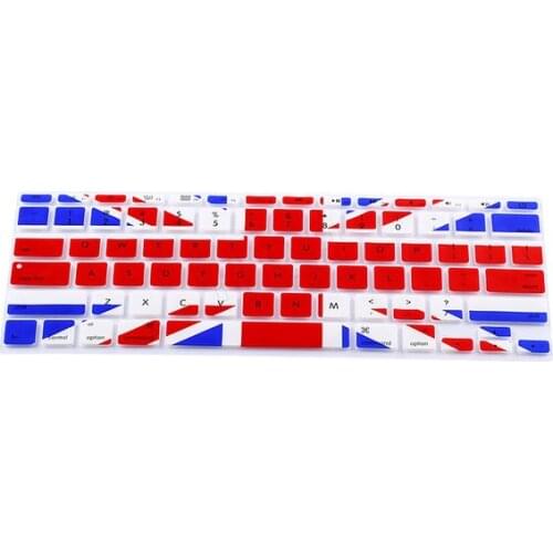 Union Jack The English UK British Flag Skin Silicone Protector Keyboard Cover Film for Apple Macbook Air 11.6 inch (10PCS)