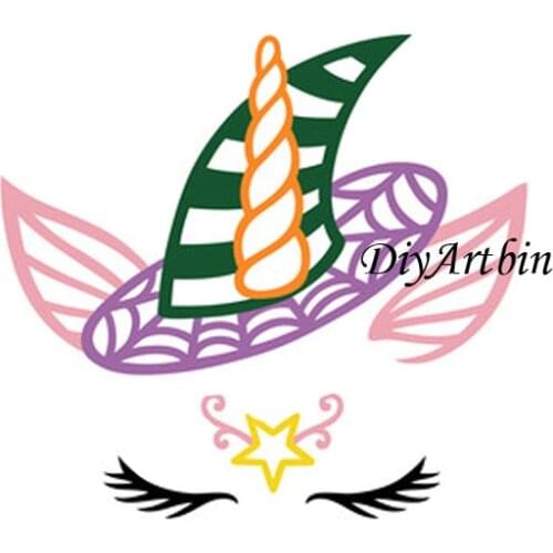 Unicorn Stencil Cutting Dies Plus Size For Die Cutters For Cards Making Craft Supplies New Dies 2020