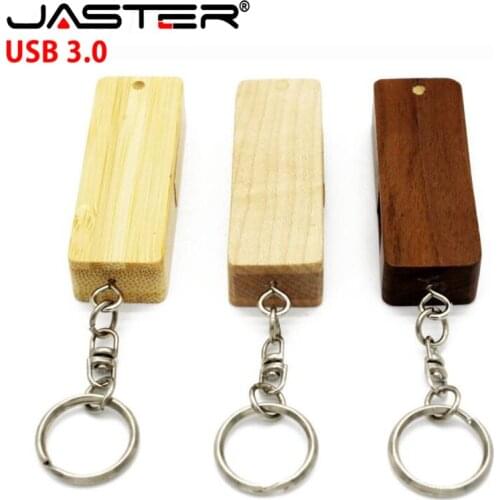 JASTER USB 3.0 wooden USB flash drive creative custom LOGO wooden USB flash drive bamboo pendrive 4G 8GB 16GB 32GB