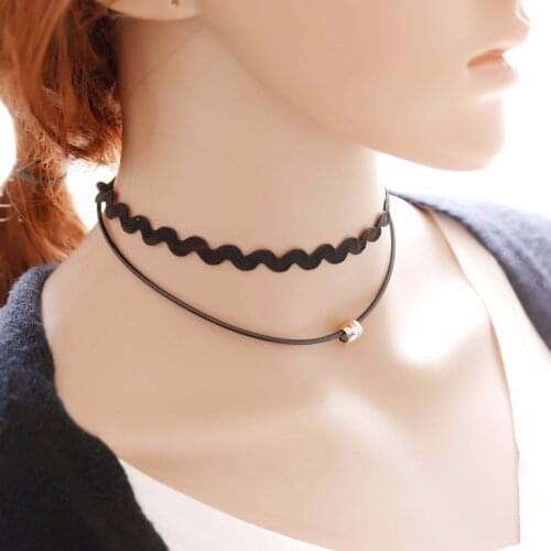 ZHEGUOYAOLU Beaded Chokers