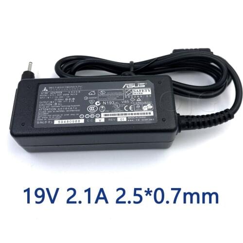 19V 2.1A 2.5*0.7mm AC Adapter For Asus EEE PC X101 X101H X101CH R011PX 1011PX 1015PW 1015PX 1015PEB 1005 1005HA