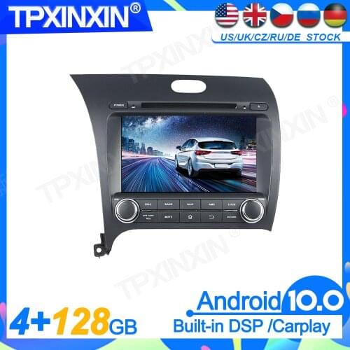 Android10 For KIA CERATO K3 FORTE 2013 -16 Head Unit Car Multimedia Player Auto Radio Tape Recorder GPS Navigation DSP IPS Auto