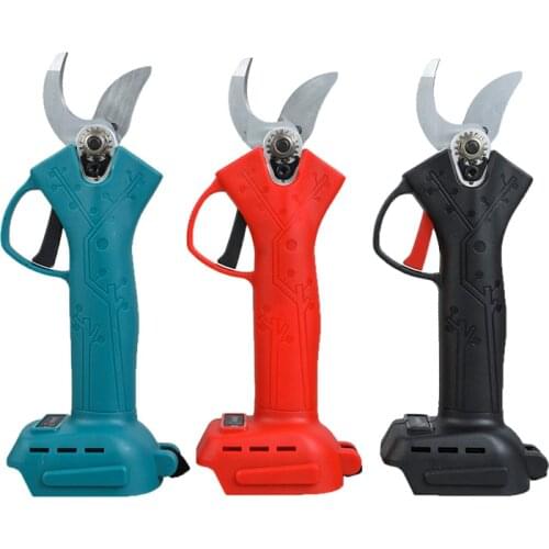 18V Cordless Electric Pruner Pruning Shear Garden Power Tool Efficient Fruit Tree Bonsai Pruning Branches Cutter Landscaping
