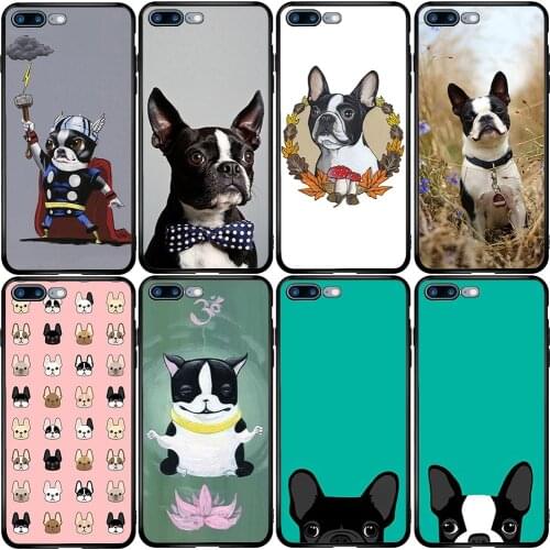 Phone Case for Huawei P smart Z Mate 9 10 20 30 P10 P20 P30 P40 Lite E Pro Plus 2019 2020 Boston Terrier Dog