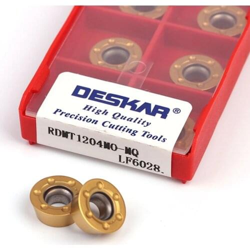 RDMW1204MOT-PM LF6028 CNC lathe turning tools Milling Inserts High-quality cutting tools milling cutter Suitable for steel parts