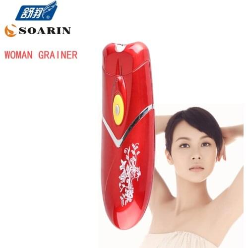 KEMEI Dry Type Lady Shaver Red Electric Epilator Women Depilador Feminino Depilador Facial Full Body Epilateur Hair Removal Body