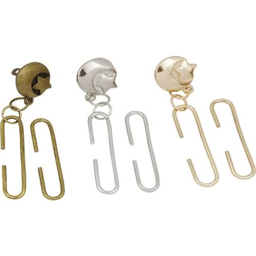 20 Sets 5cm Moon Star Shape C Magnet Purse Frames Clasps Lock Silver/Bronze/Gold Tone Women Bag Luggage Hardware Accessories