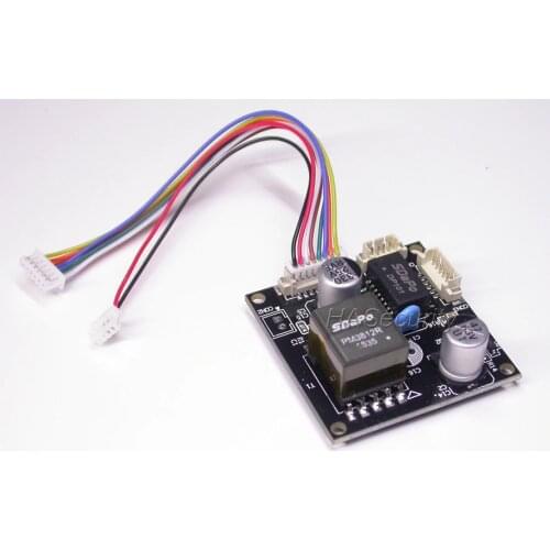 POE splitter Power Over Ethernet regulator module board input DC48V / output DC12V 2A End-Span + Mid-Span splitter IEEE802.3af
