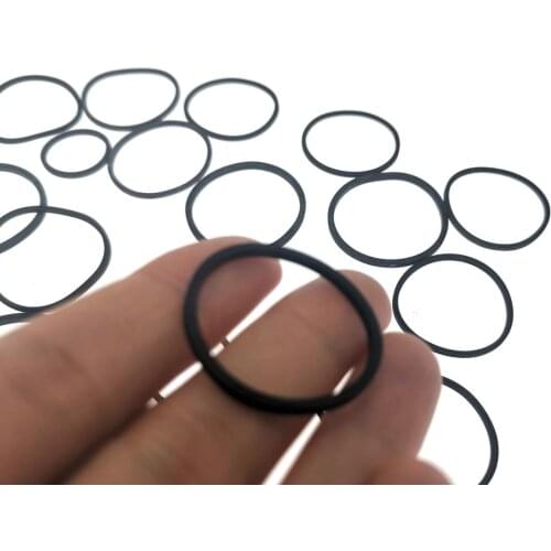 20pcs Mixed transmission belt for car audio player DVD CD drive cassette deck Walkman belt Pulley tape Recorder motor