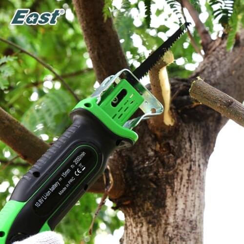 East Garden Tools 10.8v Cordless Lithium Garden Saw Rechargeable Battery Tools Woodworking Tools Factory Direct Selling ET1405