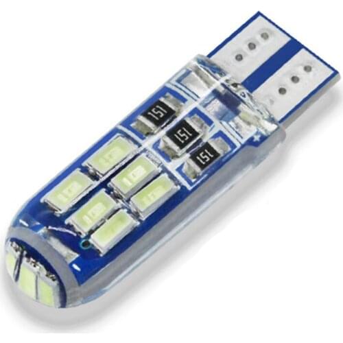 LED licence plate lamp T10 W5W 15smd 4014 12V Multifunction DIY Parking Light Antioxidant Tail Step Light ehicle Width Light