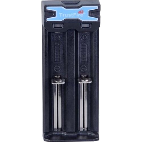 TrustFire TR-016 Universal Intelligent Micro USB Charger 2 Slots Li Ion Battery Charger For 10440 14500 16340 18350 18650