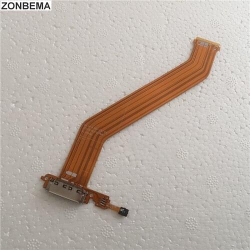 ZONBEMA 50pcs/lot New for Samsung Galaxy Tab 2 10.1 P5100 P5110 Dock Connector Charging Port Flex Cable Ribbon