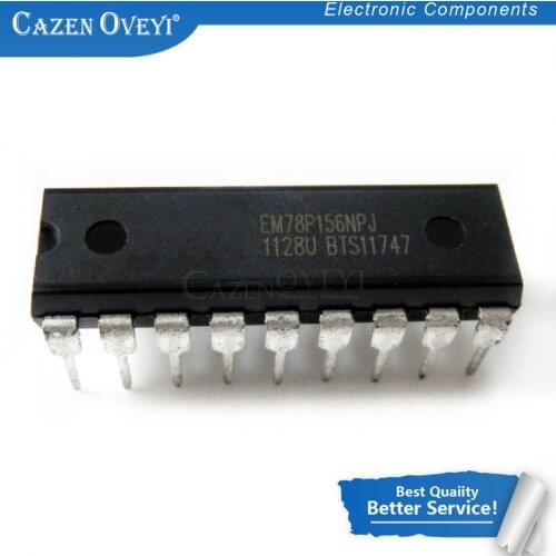 1pcs/lot EM78P156NPJ EM78P156 DIP-18 In Stock