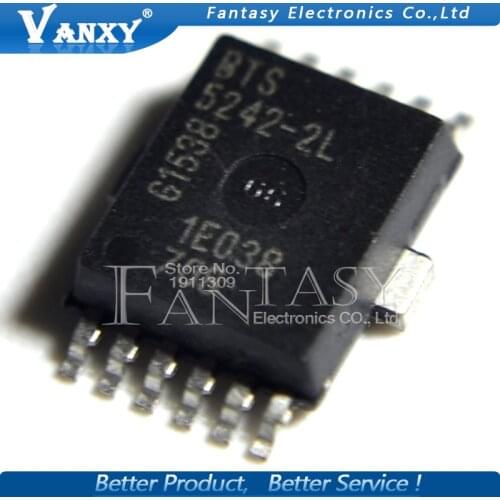 5PCS BTS5242-2L HSOP12 BTS5242 HSOP 5242-2L SMD