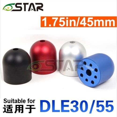 6 Star High Quality 1.75inch 45mm CNC Aluminum Alloy Spinner For DLE30 /DLE55 Gas Engines Free Shipping