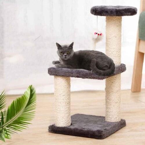 Scratching Post For Cat Scratch Ramp Scraper Cat Puppy Toy Kitten Toys Jumping Toy With Ladder Scratching Wood Climbing Tree