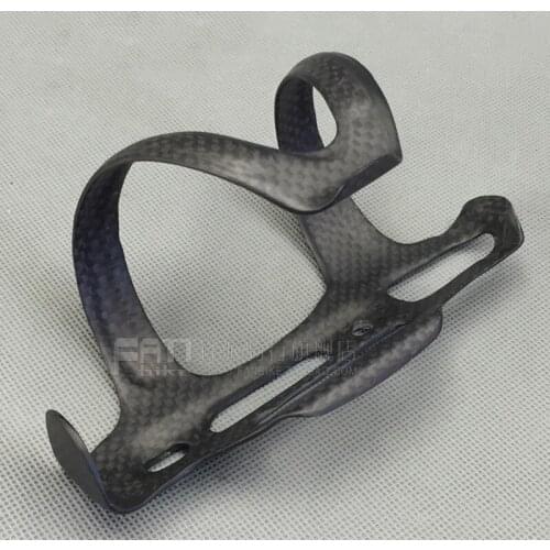 NO LOGO Bicycle 3K matte Carbon Water Bottle Cage Cycling Carbon Cage Mountain/Road Bike Carbon Fiber Water Bottle Cages/Holder