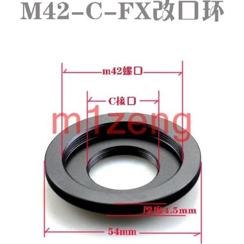 M42-c-fx m42/c mount lens adapter ring for Fujifilm fuji FX X xh1 xt100 XE3/XE1/XM1/XA3/XA1/XT1 xt3 xt10 xt20 x100f xpro2 camera