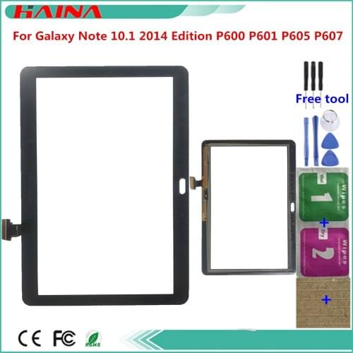 10.1 inch New Touch Screen For Samsung Galaxy Note 10.1 P600 P601 TouchScren Digitizer Panel Sensor With Tools