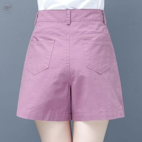 Shorts Women Shorts Womens Summer High Waist Loose 2021 Summer Casual Pants Ropa Mujer