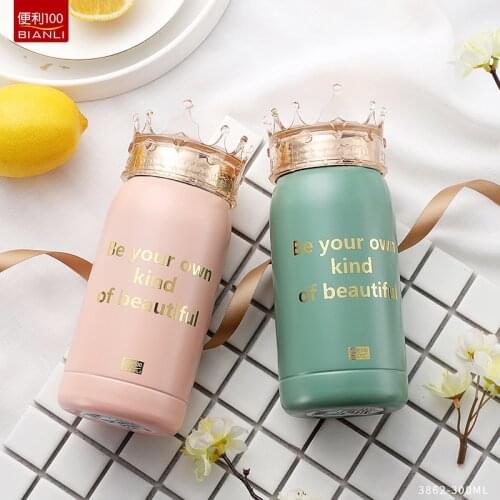 Convenience 100 mug fashion Queen Cup 304 stainless steel creative Crown Cup leak-proof portable ladies cup 3862