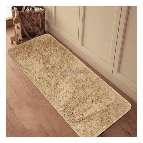 Fiber Non-slip Silk Wool Floor Mats Bedroom Carpet Floor Mats Bathroom Living Room Coffee Table Absorbent Floor Mats