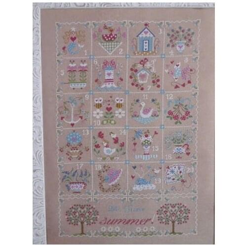 ZZ901 Home Fun Cross Stitch Kit Package Greeting Needlework Counted Cross-Stitching Kits New Style Joy Sunday Kits Embroidery