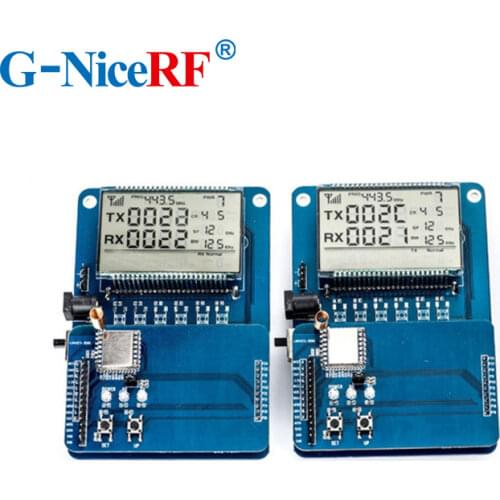 2PCS LCD Display Testing Demo Board For LoRa1262 SX1262 LoRa RF Module 22dBm 160mW 1.5ppm TCXO SPI