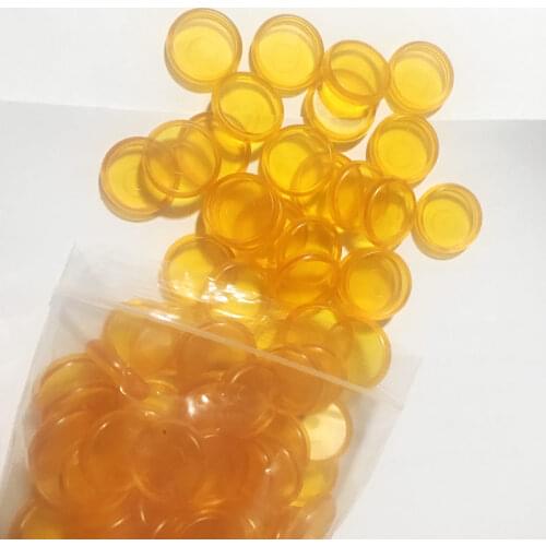 500pcs Arc T Mushroom Hole Plastic Round Binding Ring Disc Buttons Loose-leaf Coil Accessories Hoop DIY Binder Notebook Buckle