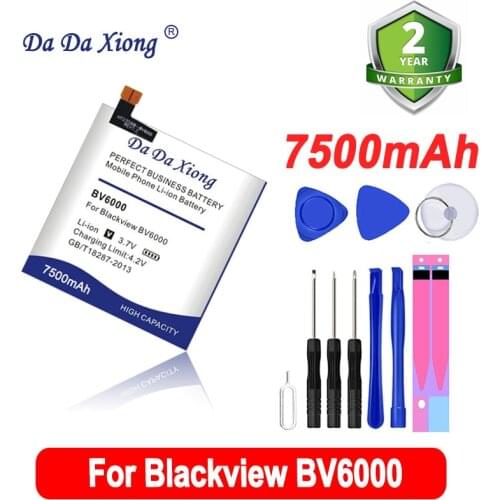 High capacity 7050mAh V756161P for Blackview BV6000 Battery for Blackview BV6000S Cell Phone battery