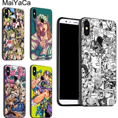 Jolyne Kujo Johnny Joestar Jojo Case For Xiaomi Redmi Note 10 Pro 7 8 Pro 8T 9S Note 9 Pro Cover For Redmi 9 9T 9C 9A 8A