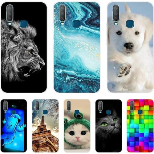 For Vivo Y11 Silicone Case 2019 Case Vivo Y17 Y15 Y12 Y3 36.35inches Soft TPU back cover Vivo Y17 Y17 15 12 3 11