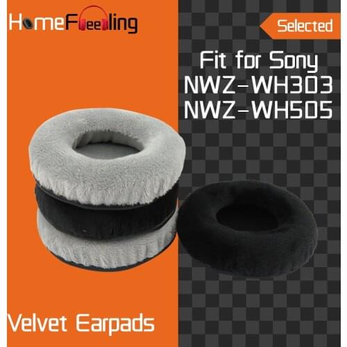 Homefeeling Earpads for Sony NWZ WH303 WH505 Headphones Earpad Cushions Covers Velvet Ear Pad Replacement