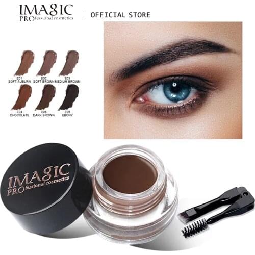 IMAGIC New Arrivals Professional Eyebrow Gel High Brow Tint Makeup Eyebrow Brown Eyebrow Gel With Brow Brush Tools