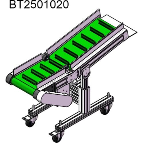 Elevator belt conveyor