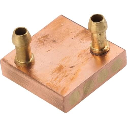 Copper Water Cooling Block For GPU CPU Radiator Liquid Heatsink Heat Sink Cooled