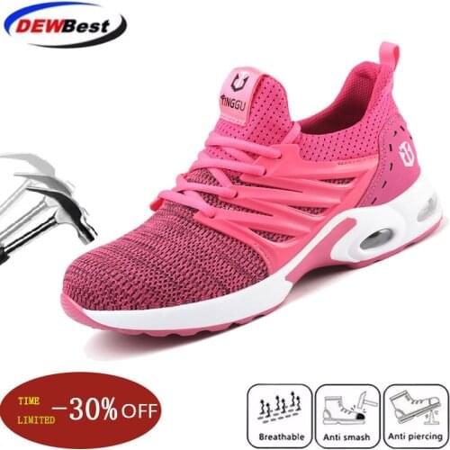 Mens New Plus Size Steel Toe Anti Smashing Work Shoes Men Puncture Proof Safety Shoes Casaul Sneakers Chaussures Hombre